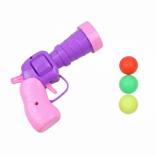 Juguete lanzador Bang de pelotas felpa para gatos