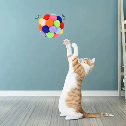 Juguete pelota de lana Rubik Ball para gatos