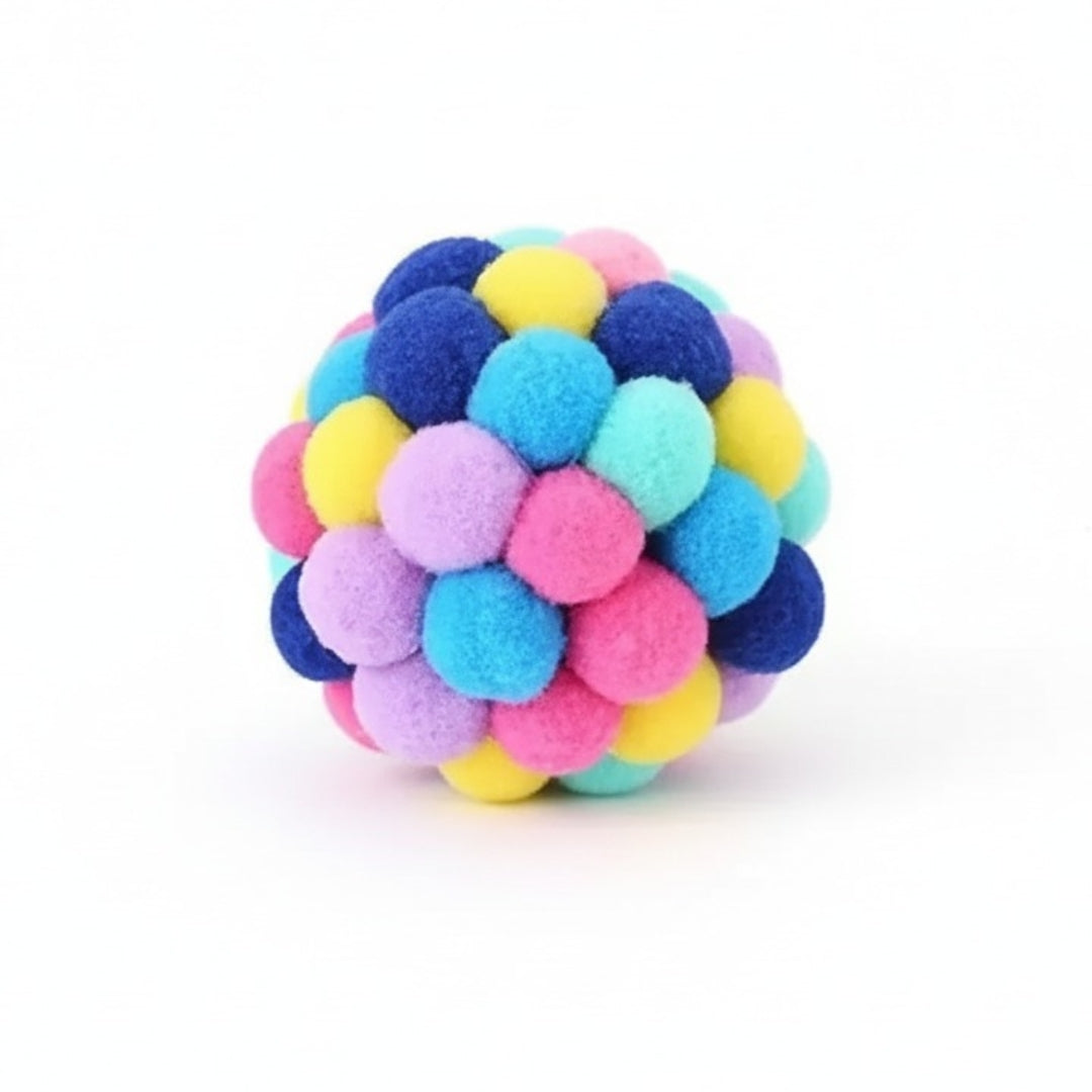 Juguete pelota de lana Rubik Ball para gatos
