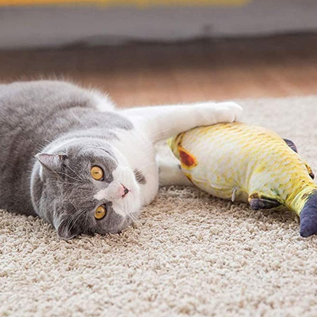 Pez eléctrico interactivo