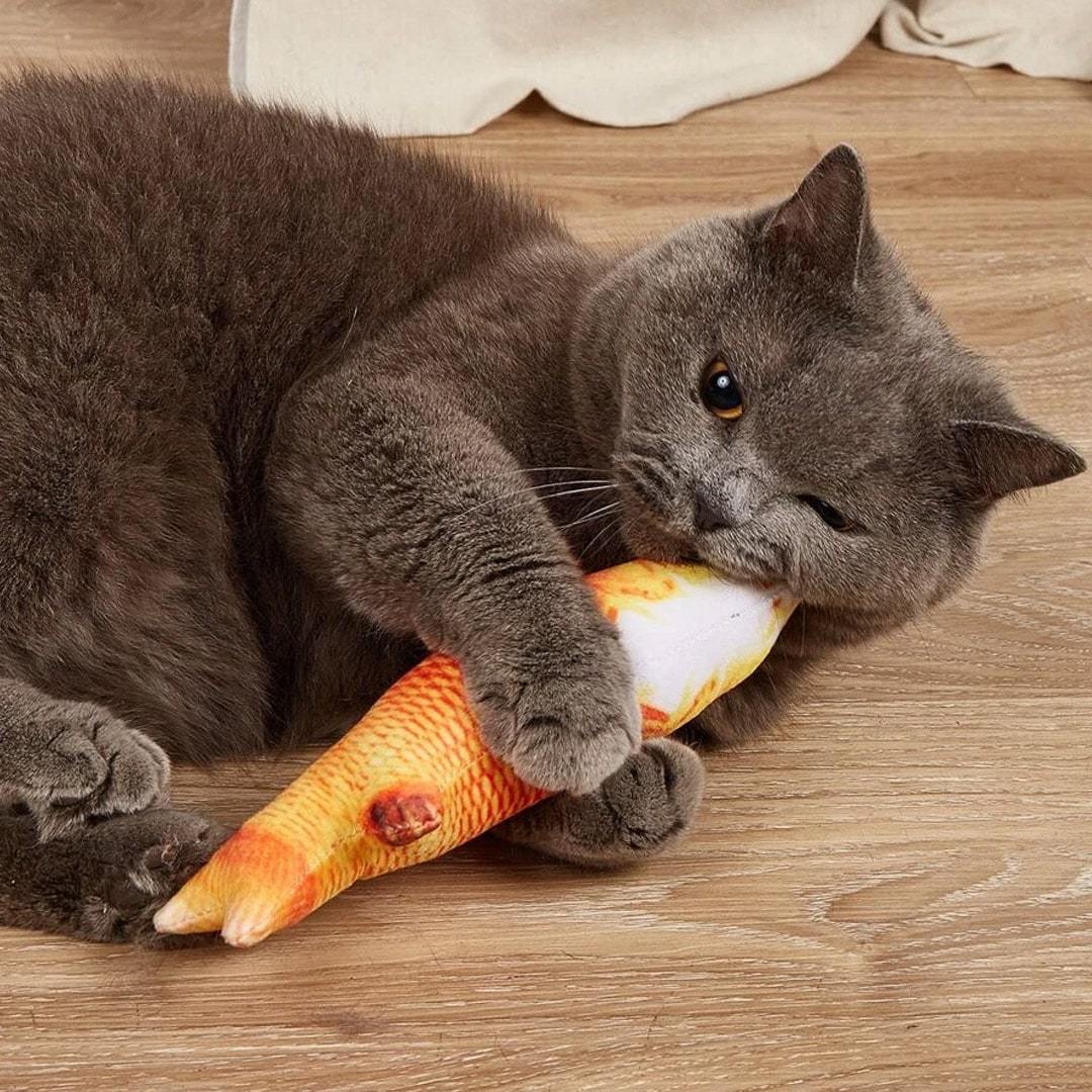 Pez eléctrico interactivo