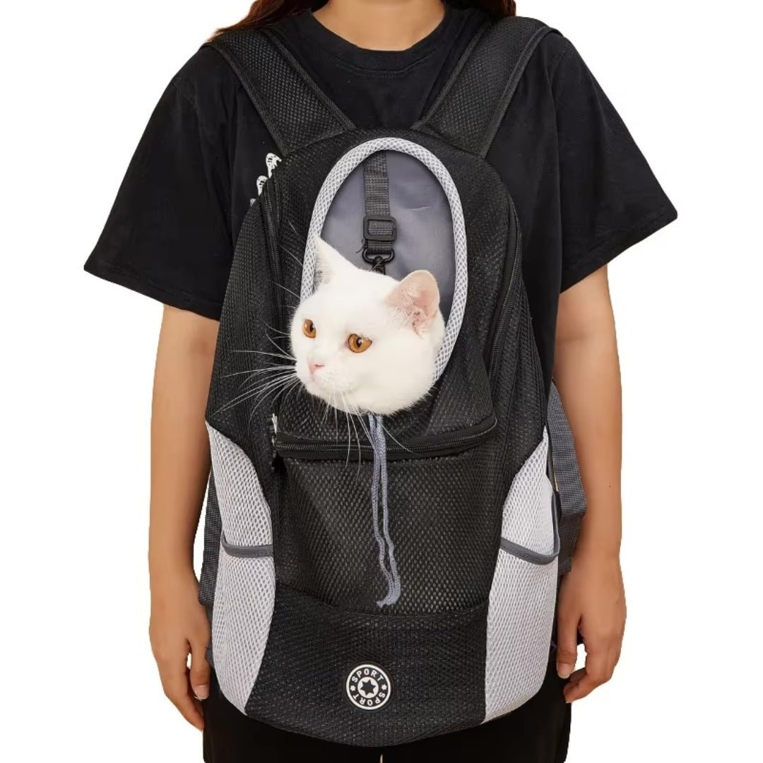 Mochila de transporte viajera Adventure para gatos