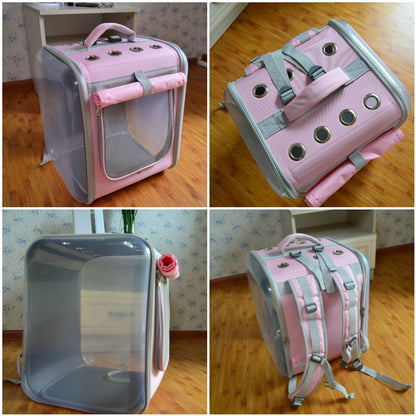 Mochila viajera porta gatos Confort