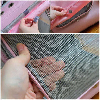 Mochila viajera porta gatos Confort