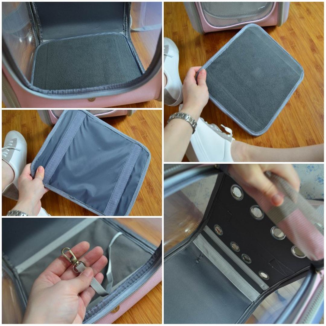 Mochila viajera porta gatos Confort