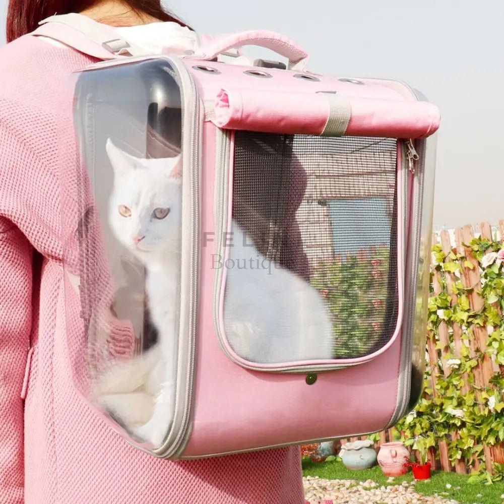 Mochila viajera porta gatos Confort - Boutique Felini