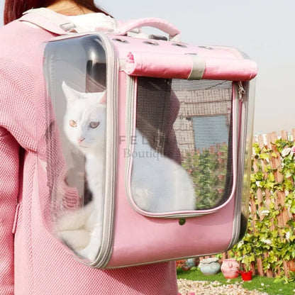 Mochila viajera porta gatos Confort - Boutique Felini