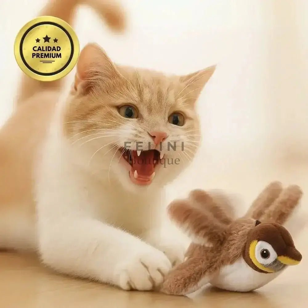 Pájaro interactivo para gatos - Boutique Felini