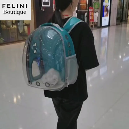 Mochila de viaje transparente Asteroid