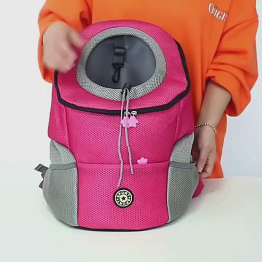 Mochila de transporte viajera Adventure para gatos
