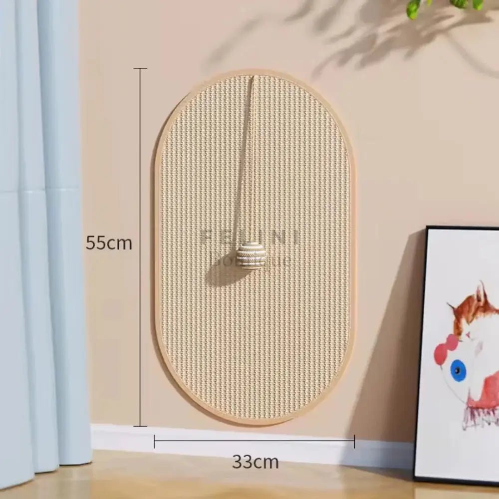 Rascador para suelo o pared con pelota incorporada Rustimet - Boutique Felini