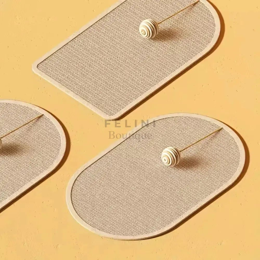 Rascador para suelo o pared con pelota incorporada Rustimet - Boutique Felini