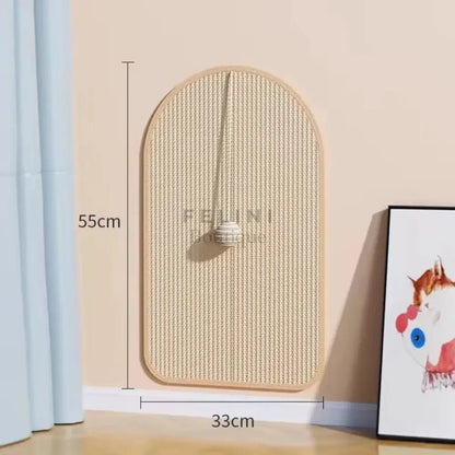 Rascador para suelo o pared con pelota incorporada Rustimet - Boutique Felini