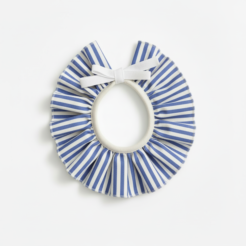 Cuello Rayas Azules