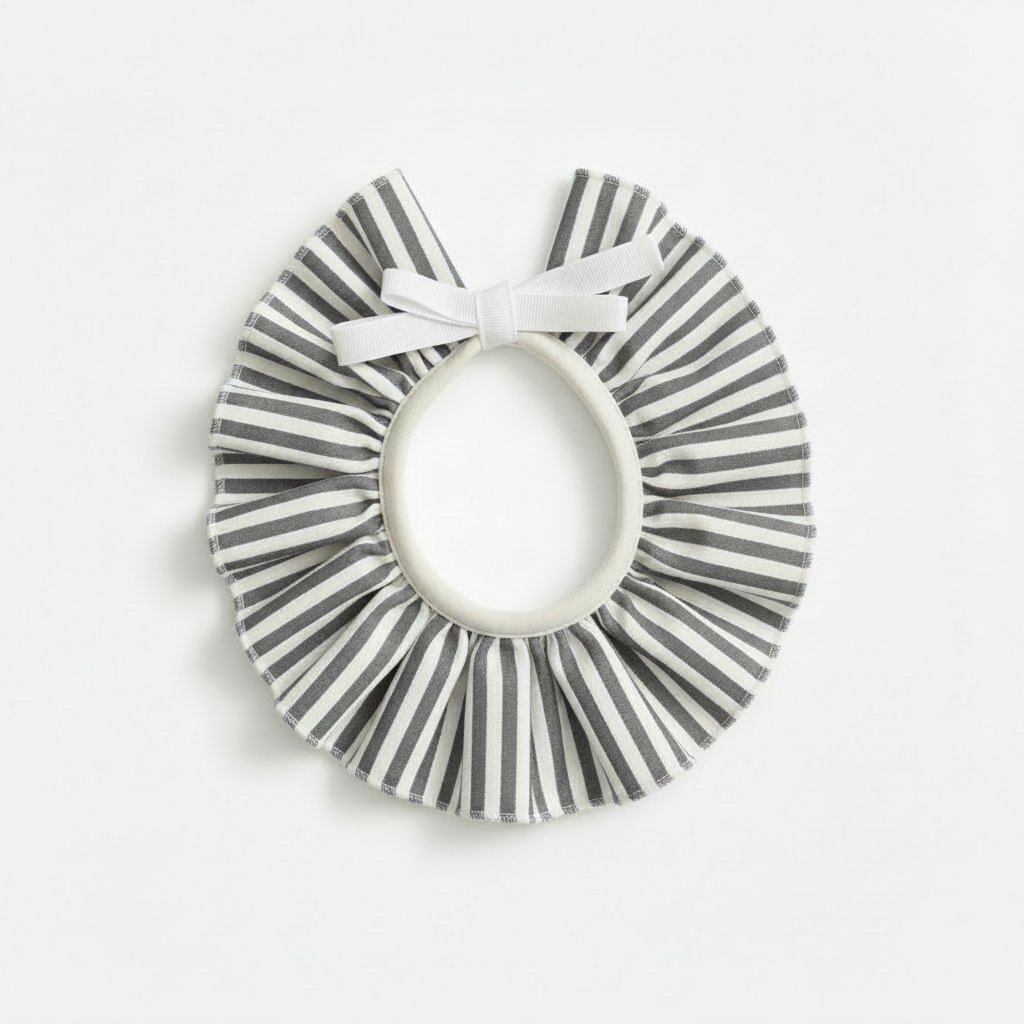 Cuello Rayas Grises