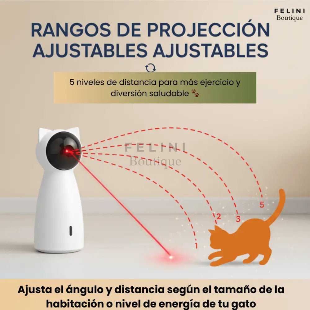 Robot Puntero Láser 360º - Boutique Felini