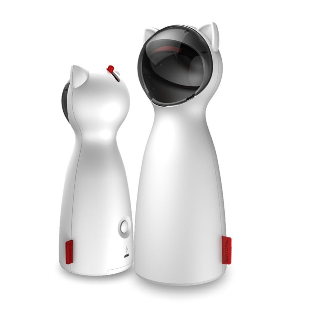 Robot puntero láser automático ajustable para gatos