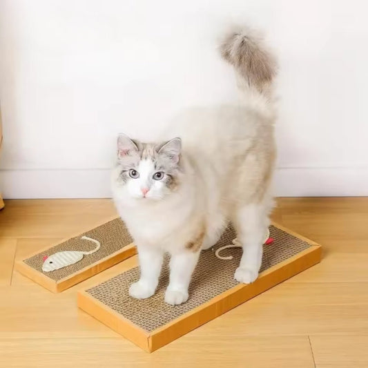 Tabla de rascar RascaMouse de cartón para gatos