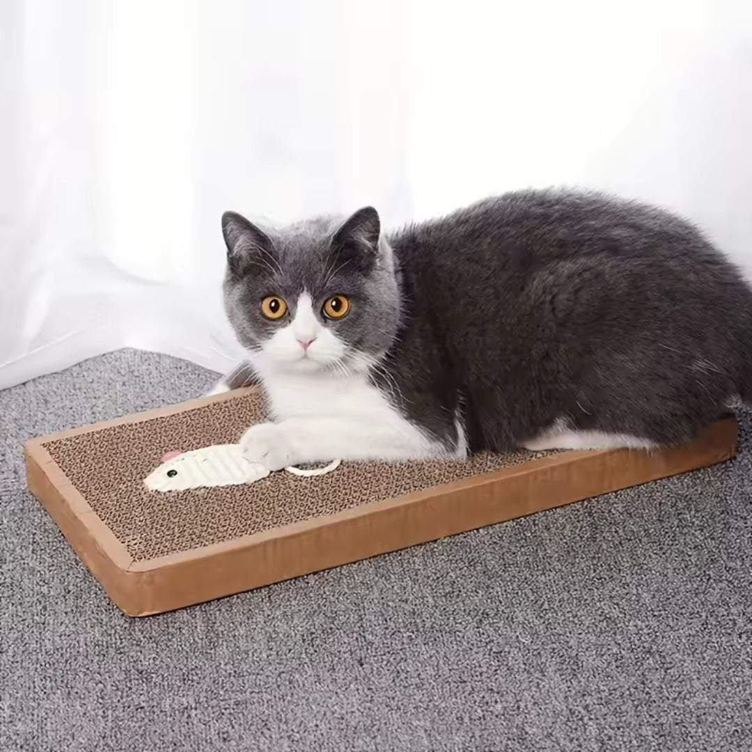 Tabla de rascar RascaMouse de cartón para gatos