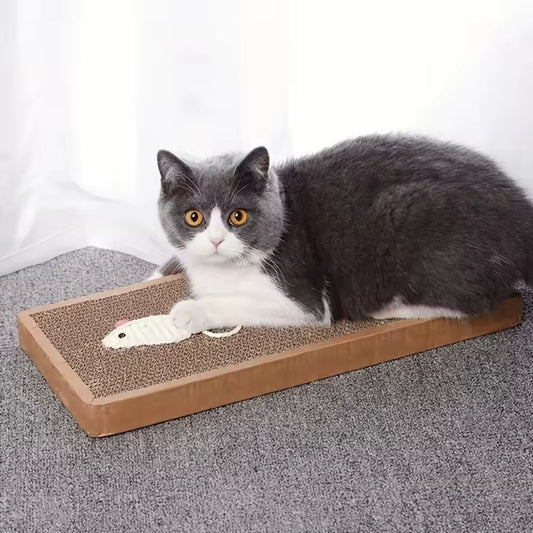 Tabla de rascar RascaMouse de cartón para gatos