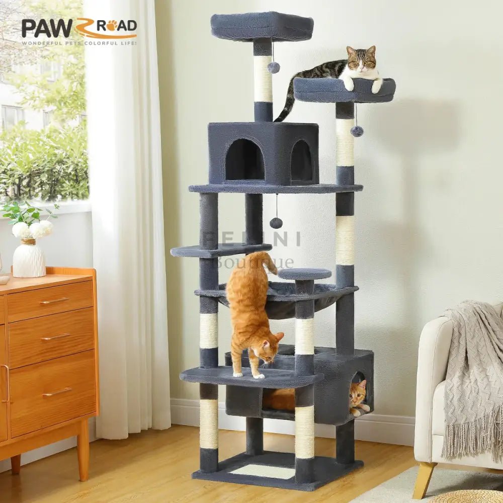 Torre Rascadora "Grand Palace" XXL para Gatos - Boutique Felini