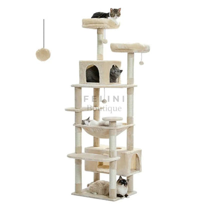 Torre Rascadora "Grand Palace" XXL para Gatos - Boutique Felini