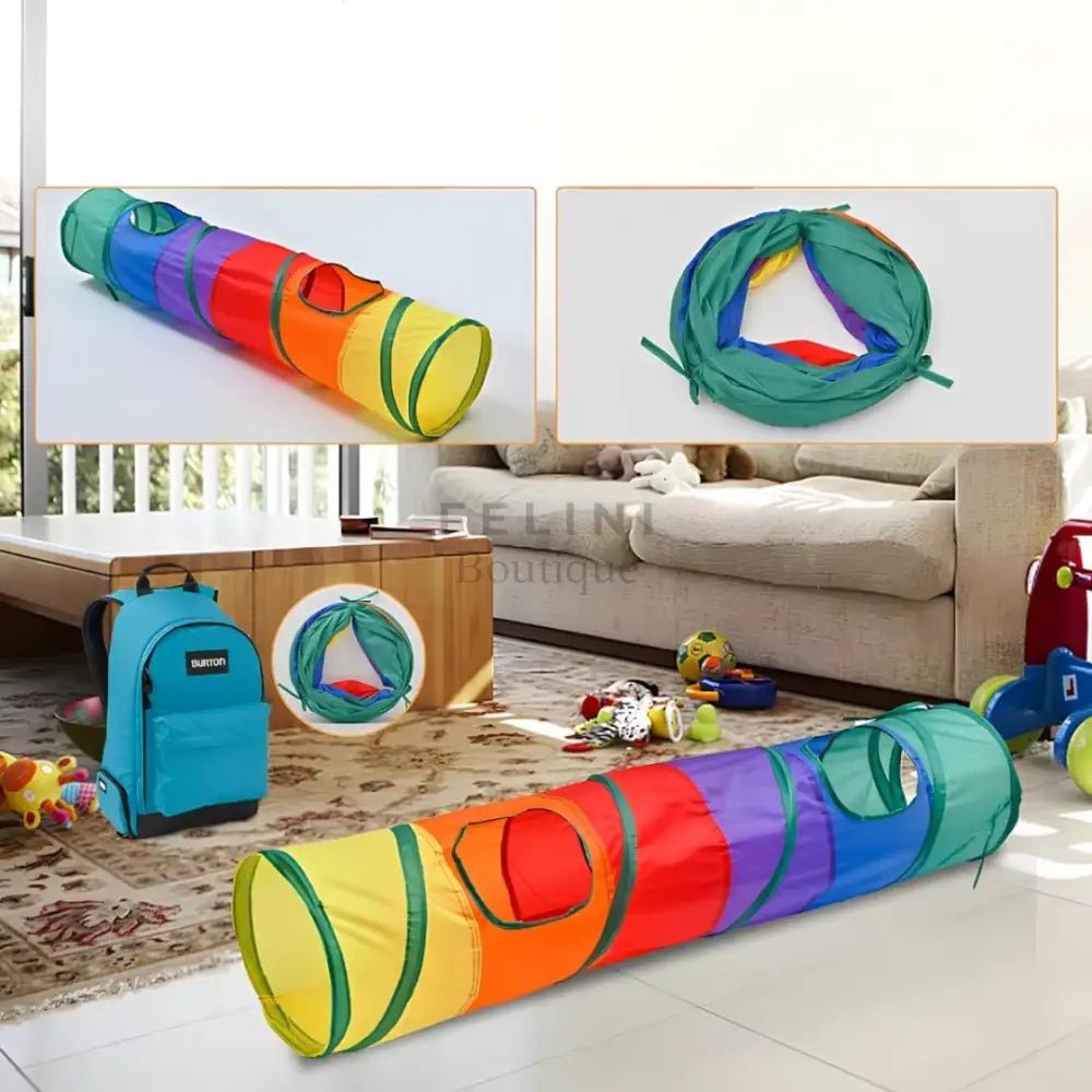 Túnel Plegable "Arcoíris" - Boutique Felini