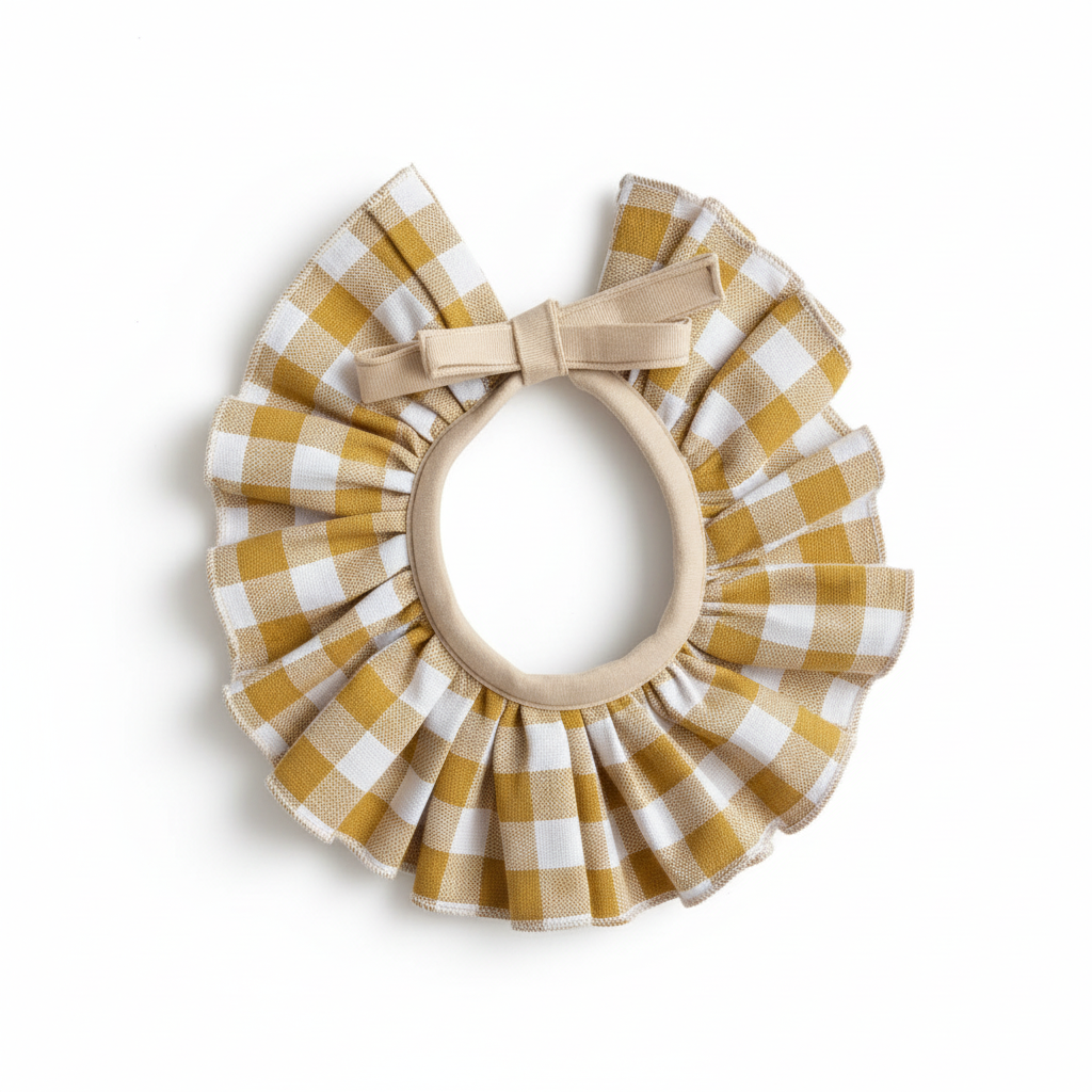 Cuello Vichy Dulce Mostaza
